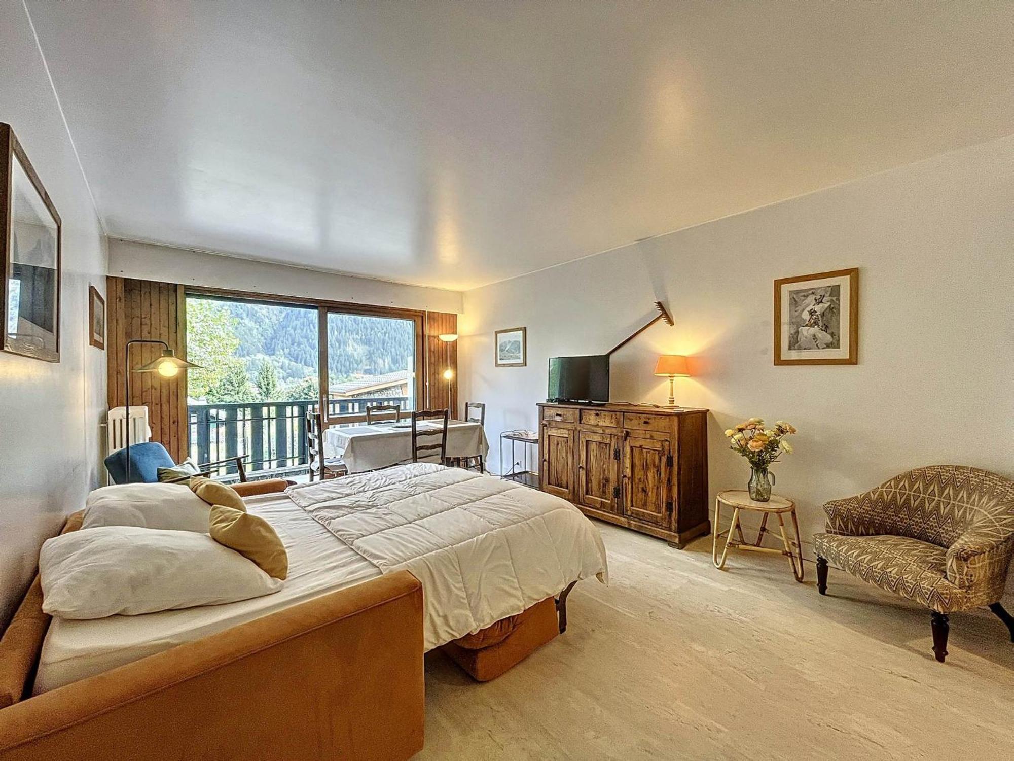 Apartmán T2 45M² 2/4 Pesonnes Centre Chamonix - Fr-1-507-27 Exteriér fotografie