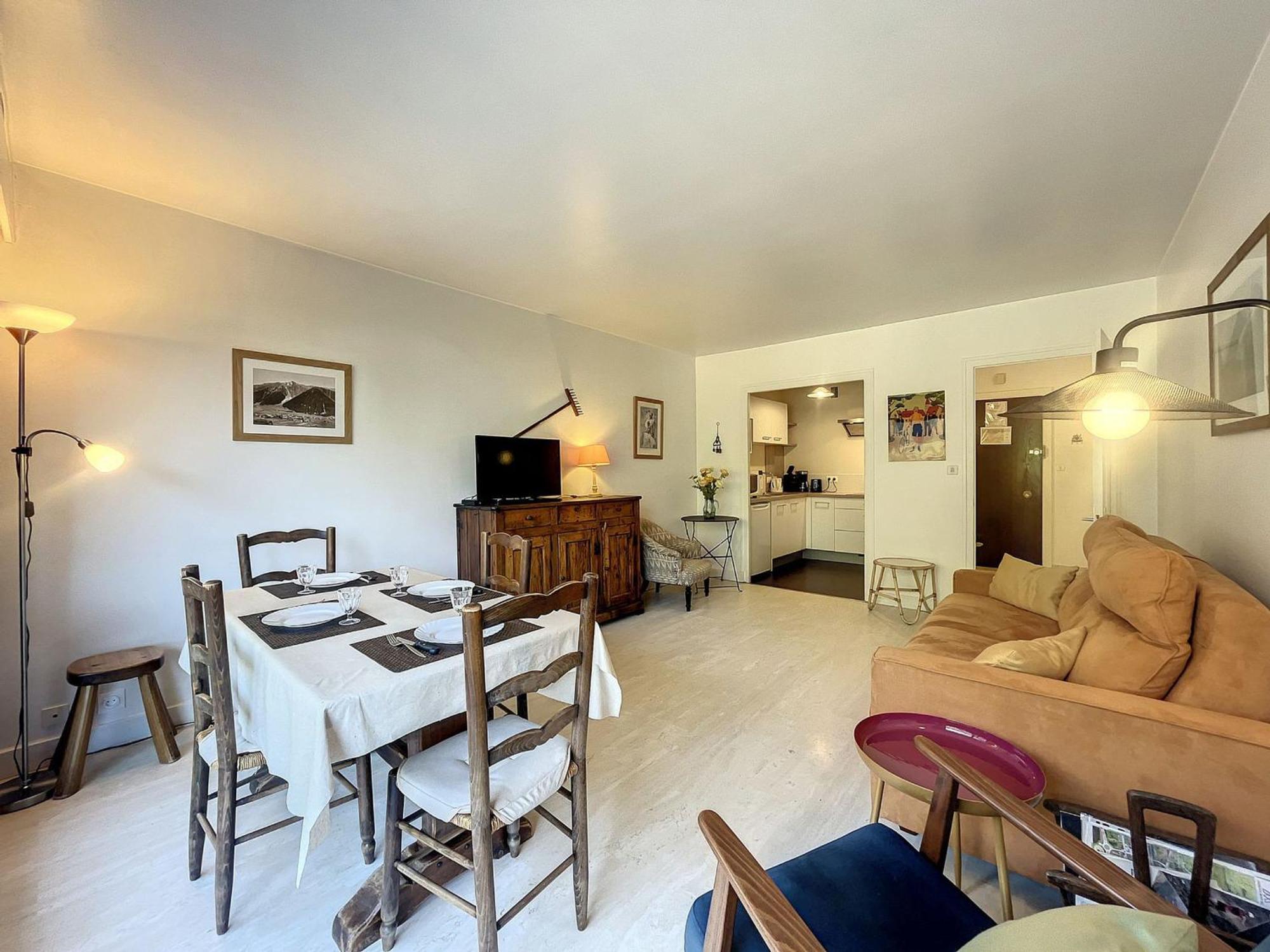 Apartmán T2 45M² 2/4 Pesonnes Centre Chamonix - Fr-1-507-27 Exteriér fotografie